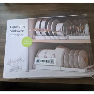NIB Expanding Cookware Organizer